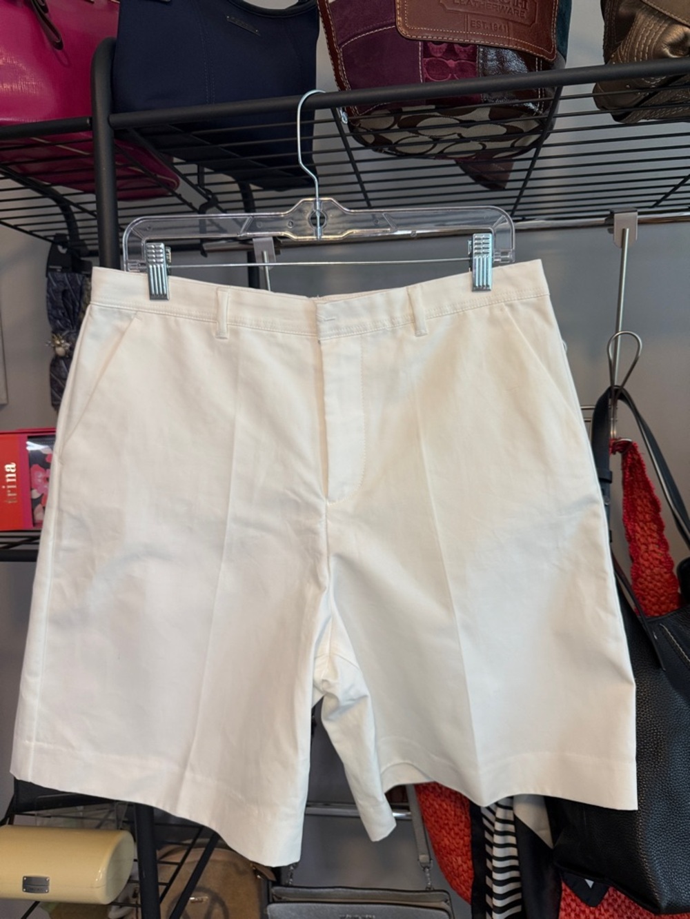 Zara White Shorts